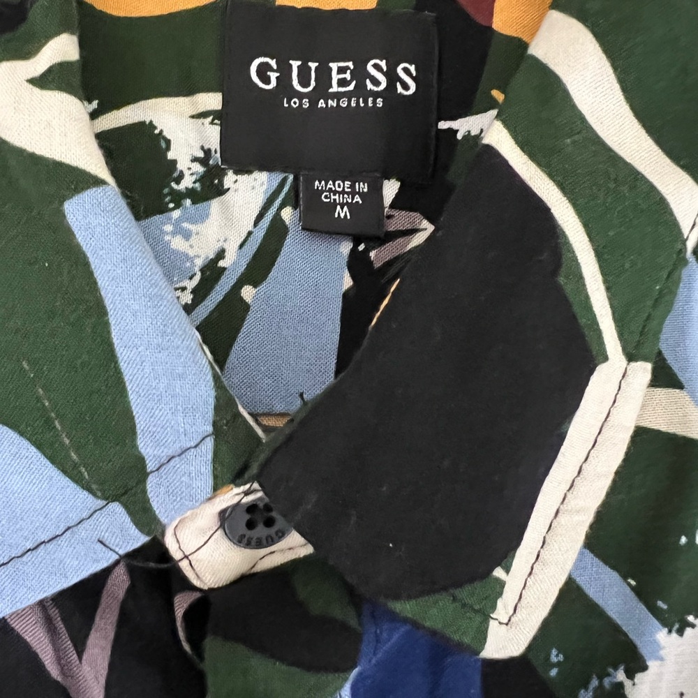Guess - Multi Color Print Shirt - Picture 3 of 3